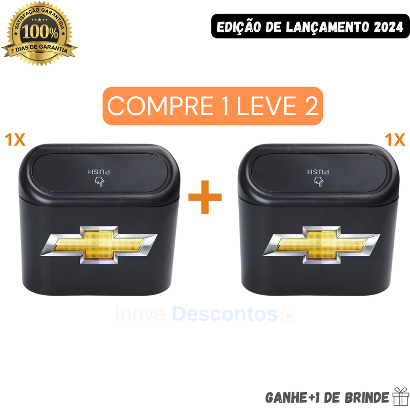 (COMPRE 1 LEVE 2) Kit Porta Resíduos Automotivo - BagCar