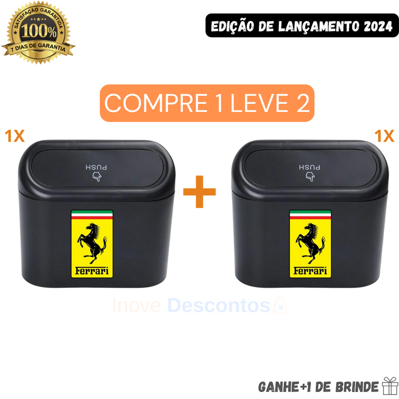 (COMPRE 1 LEVE 2) Kit Porta Resíduos Automotivo - BagCar