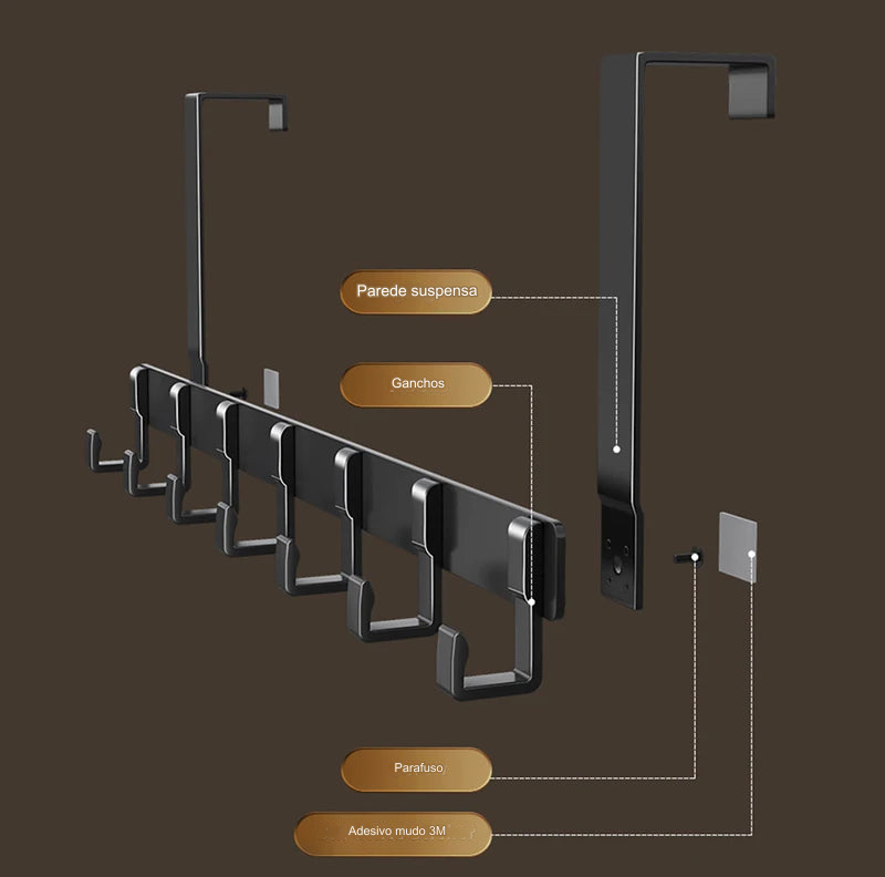 Hack Organizador de Porta Multifuncional (PAGUE 1 LEVE 2)