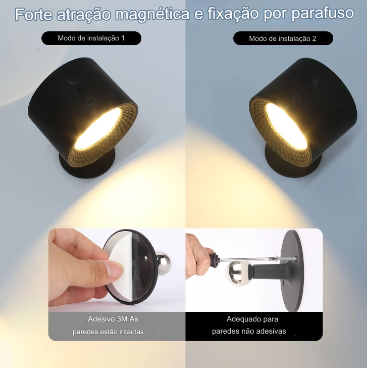 Luminárias Rotativas Lumi-Lux