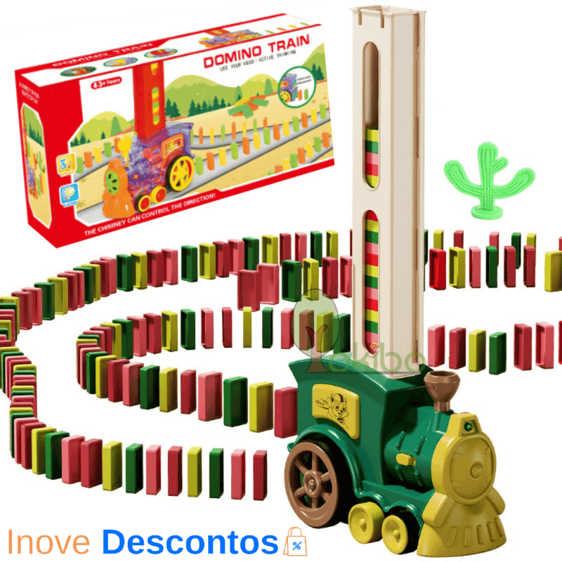 Trem da Felicidade Kids™️ Empilhe e Derrube (50% de Desconto) - inovedescontos