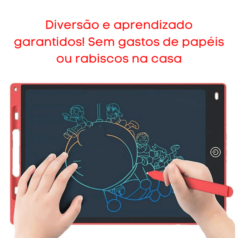 Tablet Kids Escrita Colorida - O Melhor Presente Educacional - inovedescontos