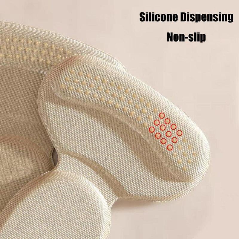 Half Insoles for Women Shoes Back Stickers High Heels Liner Insert Heel Pain Relief Protector Cushion Pads for Shoe Size Reducer - inovedescontos