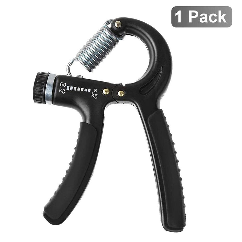 WorthWhile 5-60Kg Gym Fitness Hand Grip Men Adjustable Finger Heavy Exerciser Strength for Muscle Recovery Hand Gripper Trainer - inovedescontos