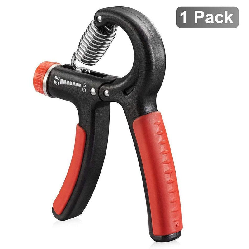 WorthWhile 5-60Kg Gym Fitness Hand Grip Men Adjustable Finger Heavy Exerciser Strength for Muscle Recovery Hand Gripper Trainer - inovedescontos