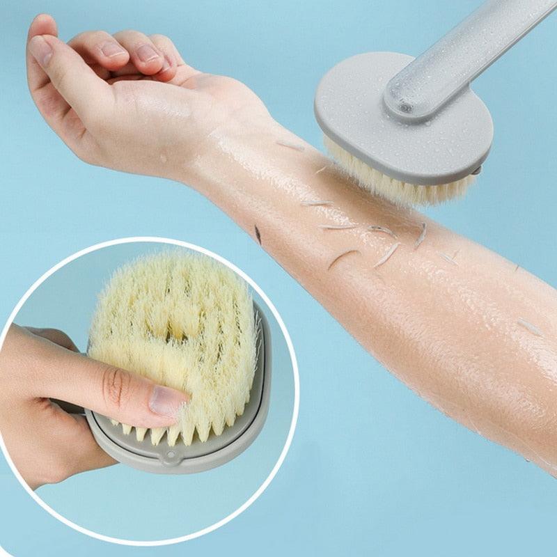 Long Handle Liquid Bath Brush Soft Hair Bath Brush Set Bath Brush Back Brush Back Cleaning Brush Good Product Bath Brush - inovedescontos