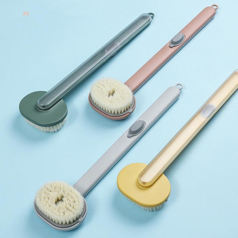 Long Handle Liquid Bath Brush Soft Hair Bath Brush Set Bath Brush Back Brush Back Cleaning Brush Good Product Bath Brush - inovedescontos