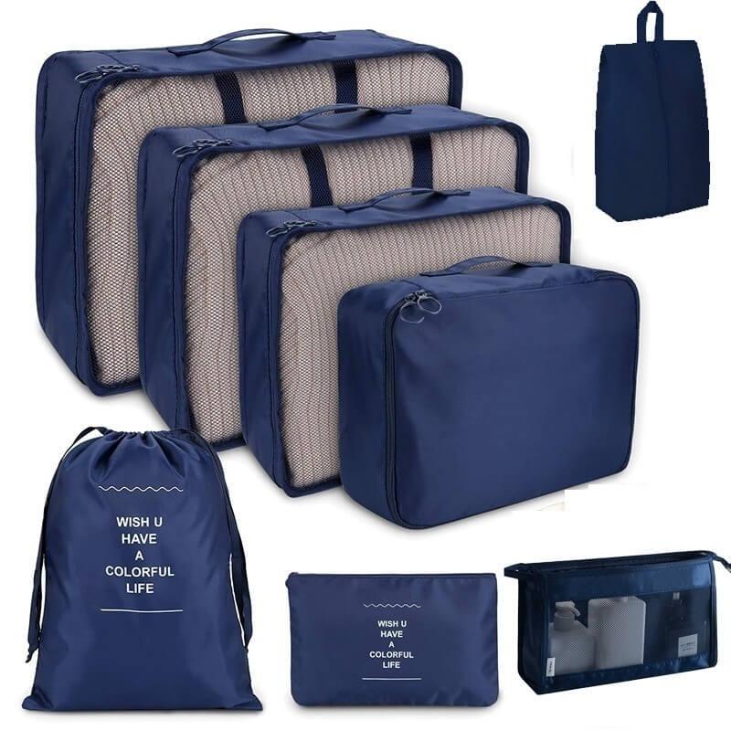 Kit de bolsas organizadoras á prova d'água (+3 de Brinde) - inovedescontos