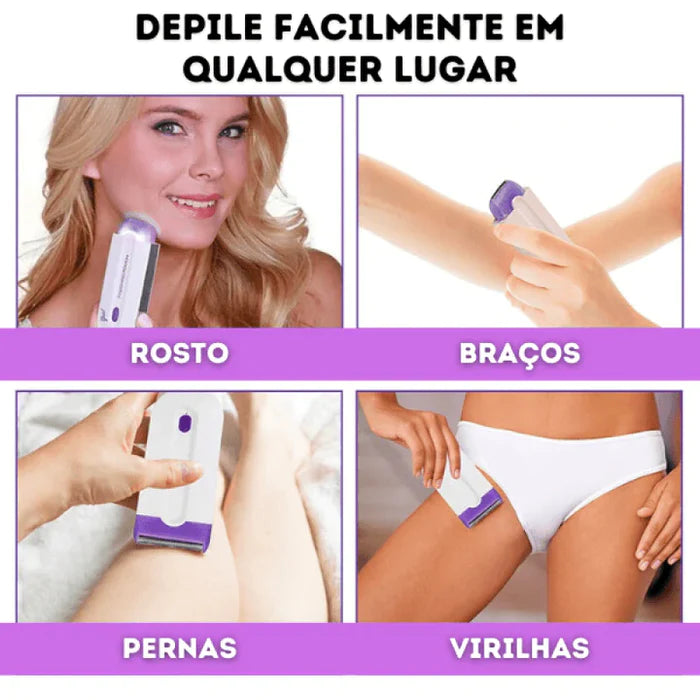 Depilador Elétrico Feminino DepilaFly (Últimas unidades) - inovedescontos