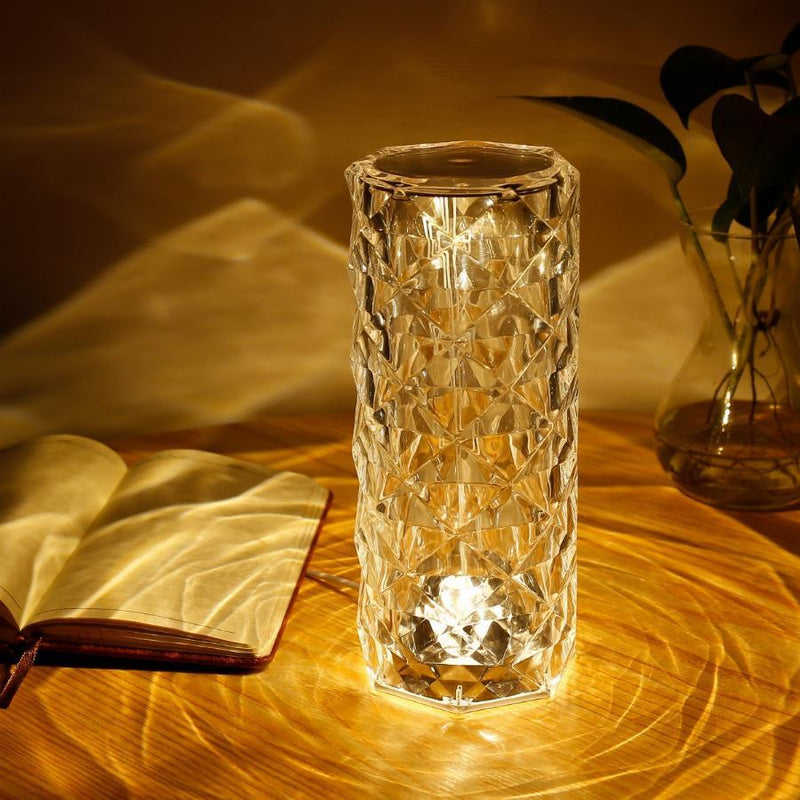 Luminária com LED e Toque Touch - Cristal Lux + Brinde Surpresa - inovedescontos