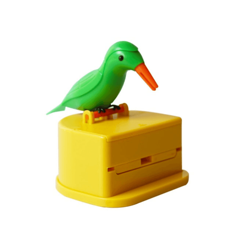 Novo pegador de palito criativo Small Bird inovedescontos Verde 1 