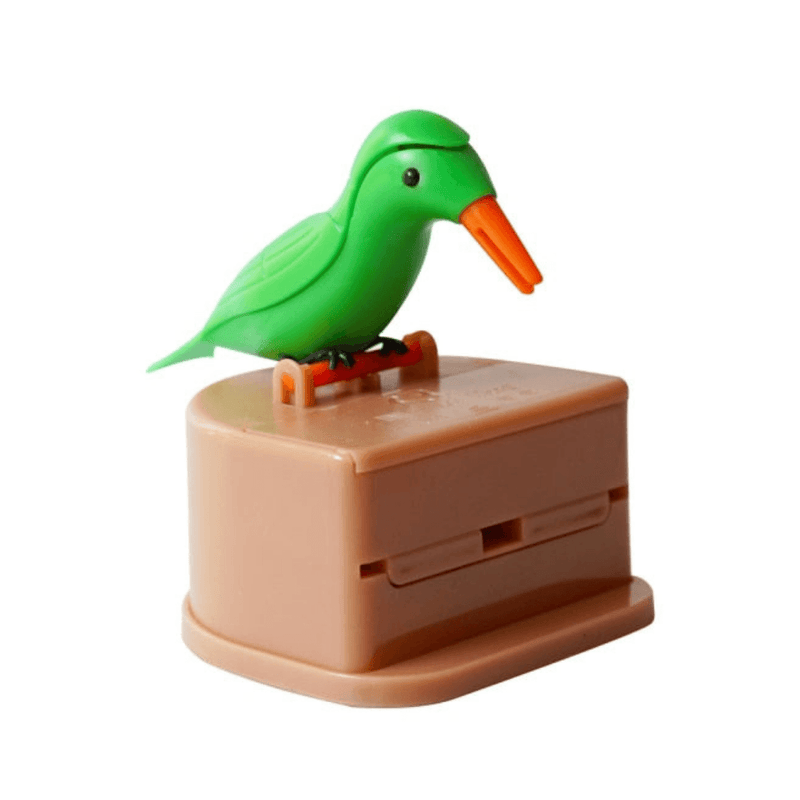 Novo pegador de palito criativo Small Bird inovedescontos Verde 2 