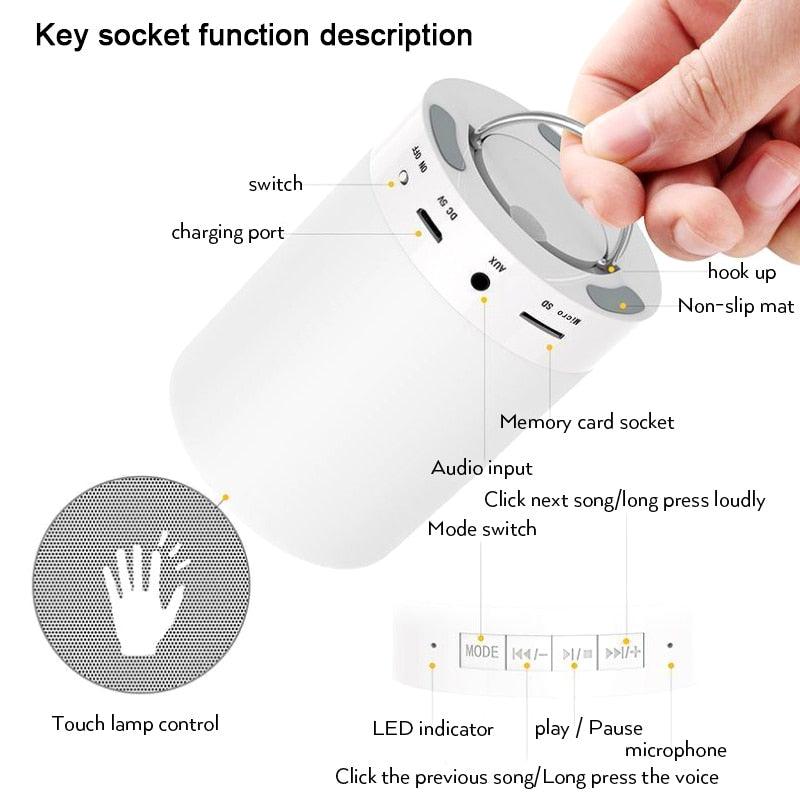 Lâmpada de led bluetooth - inovedescontos