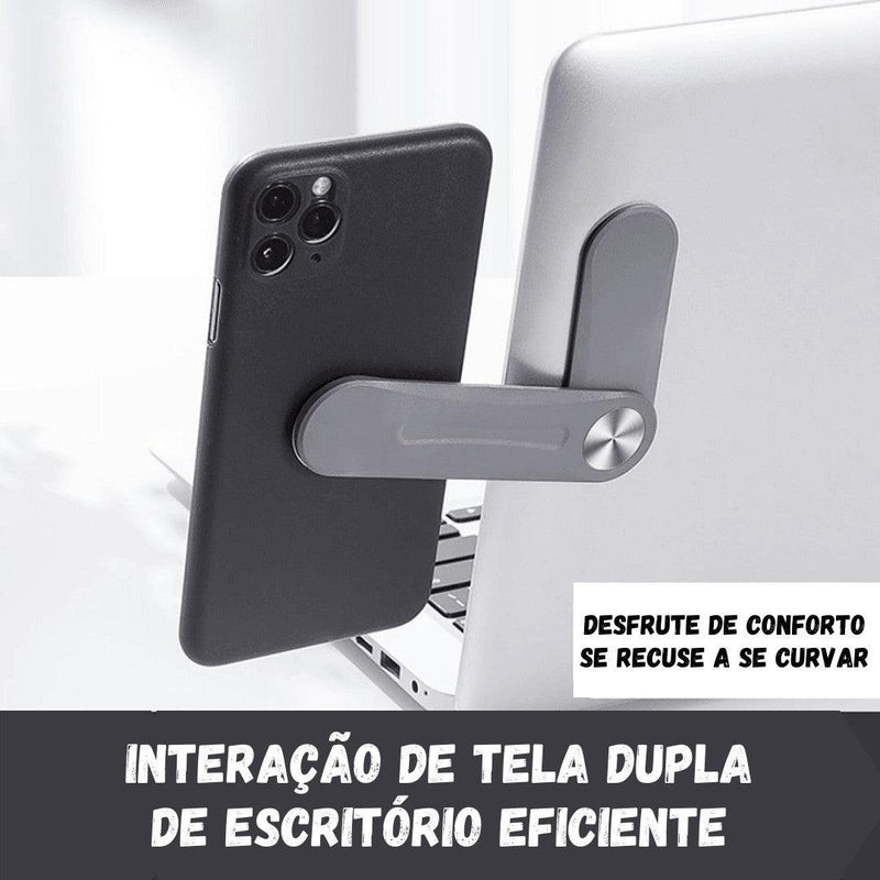 Suporte lateral dobrável para tela de Notebook 2.0 inovedescontos 