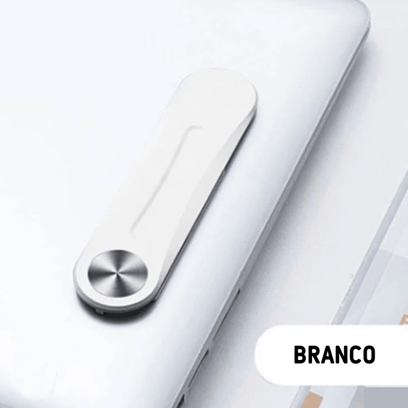 Suporte lateral dobrável para tela de Notebook 2.0 inovedescontos Branco 